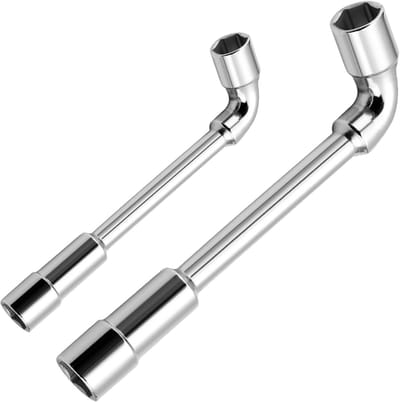 zeskantige dopsleutels, eenvoudig te bedienen, dubbele dopsleutelset, breed scala aan toepassingen, steeksleutels, voor reparatiegereedschap voor monteursreparatiegereedschap (10 mm, 18 mm