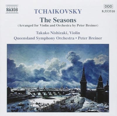 Takako Nishizaki, Queensland Sympony Orchestra, Peter Breiner - Tchaikovsky: The Seasons (CD)