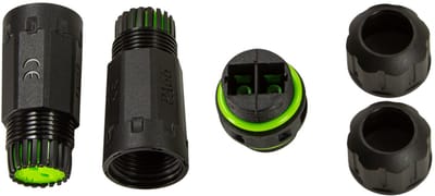 LogiLink glasvezel koppeling SC-duplex met kabelwartel IP68