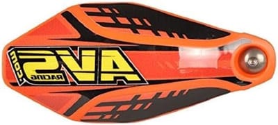 Handbescherming Set - Valbescherming Motorcross - Bescherming Tegen Takken - Aluminium Poot Met Scharnier - 150 g - Oranje Zwart