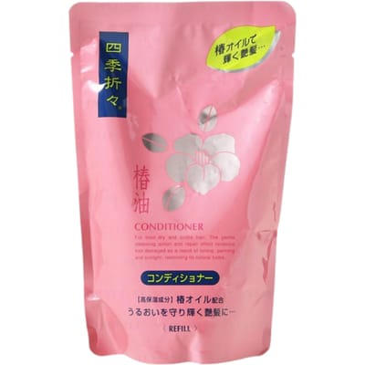 KUMANO COSME - Shikioriori Tsubaki Oil Conditioner Refill - 450ML