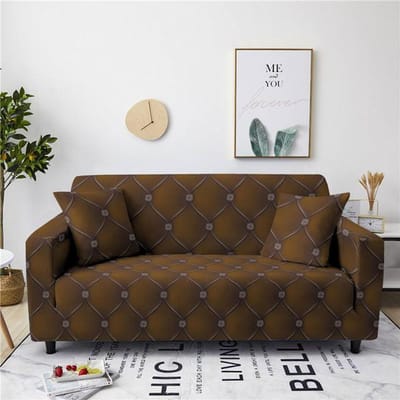 Geometrische elastische bankhoes bankhoes stretch hoes sectionele bankhoes hoes bank meubelbeschermer woondecoratie 1 seater 90-140cm