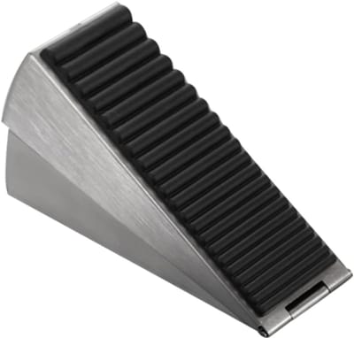 Deurstopper Wig - Deurhouder Beveiliger - Deuren Open Houden - Robuuste Constructie - 13x7.5x4.6cm - Grijs