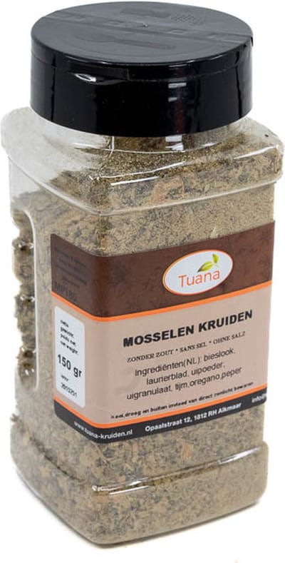 Tuana Kruiden - Mossel Kruiden - Strooibus 150 Gram - Tuanashop - MP-M-0010