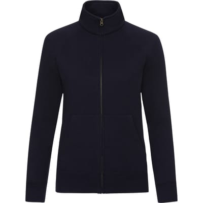 Fruit of the Loom Dames/Dames Premium Lady Fit Sweatjack (Deep Navy)
