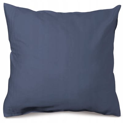 Kussensloop Satin Katoen 50x60cm Donkerblauw Matex