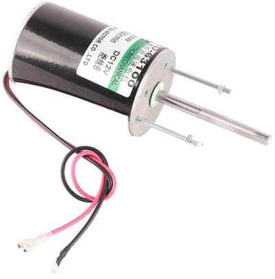 Dailygoody - 12 V Hoge snelheid DC Motor - CW/CCW Rotatie - Hoog koppel en geringe geluidssterkte - 50 W - Voor DIY Generator - Geschikt voor div