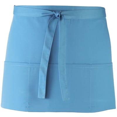 Premier Dames/Dames Kleuren 3 Zakschort / Werkkleding (Pakket van 2) (Turquoise)