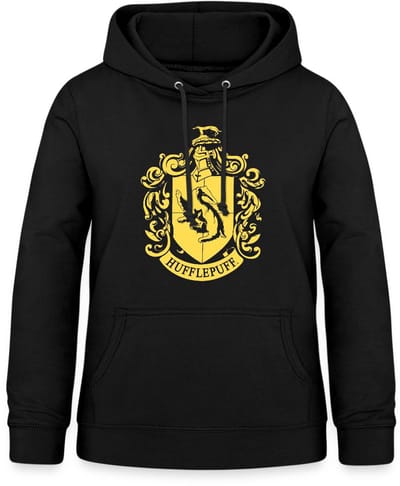 Harry Potter Huffelpuf Afdelingswapen Hoodie Dames