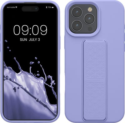 kwmobile back cover voor smartphone - geschikt voor Apple iPhone 16 Pro Max - 1x beschermhoesje van kunststof - In lavendel