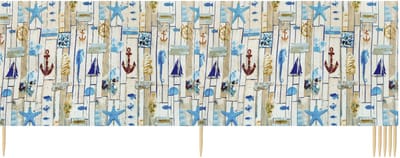 Garronda Strand Windscherm Met Stokken - Windscherm Strand – Windscherm – Camping – LA-EX-Wb-8m