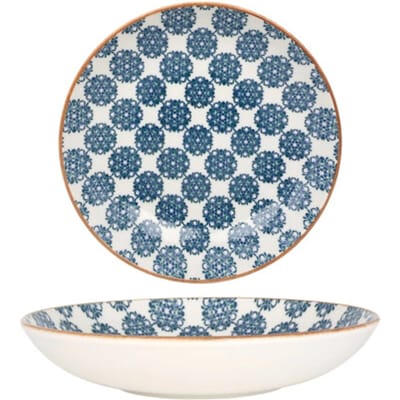 Bonna Diepbord - Lotus - Porselein - 23 cm (1000cc) - set van 6