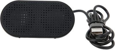 USB Computer Speaker - Mini Stereo Box - Versterkt Geluid - Geen AUX Nodig - 6cm Speaker - Zwart