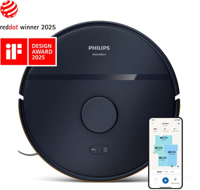 PHILIPS XU2000/10 Robotstofzuiger met dweilfunctie Donkerblauw