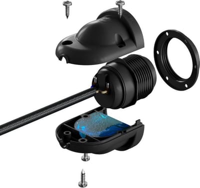 Waterdichte fitting E27 | Voor buiten | IP65 waterdicht