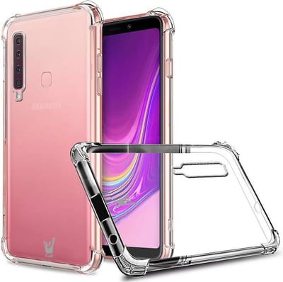 Hoesje geschikt voor Samsung Galaxy A7 2018 Hoesje Transparant - Shock Proof Siliconen Case