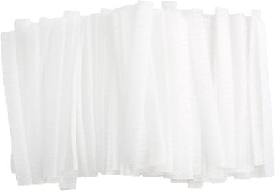 Draad Net Spoel Beschermer - Borduurmachine Net - Producten Beschermen - Zacht Polyethyleen Materiaal - 100 stuks 10 cm - Wit