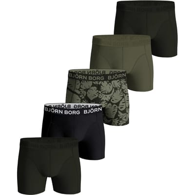 Katoenen boxershorts Björn Borg Stretch (x5)