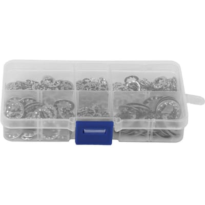 300 stuks interne gekartelde ring roestvrij staal 304 combinatie doos M3 M4 M5 M6 M8 M10