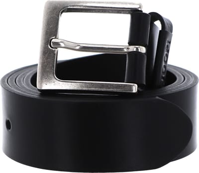 JOOP! Leren Riem Men's Jeans Belt 4,0 CM W85 Black Zwart