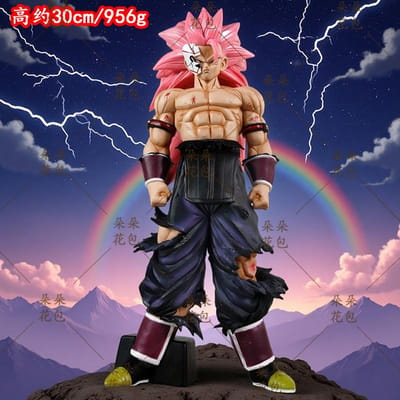 Dragon Ball 30cm V3 Roze Zamasu Gk Figuur Secundaire Animatie Merchandise Desktop Case Ornamenten Verrassingscadeau gray