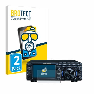 BROTECT - Screenprotector voor Yaesu FT-710 - Folie Beschermfolie matte 2 Stuks