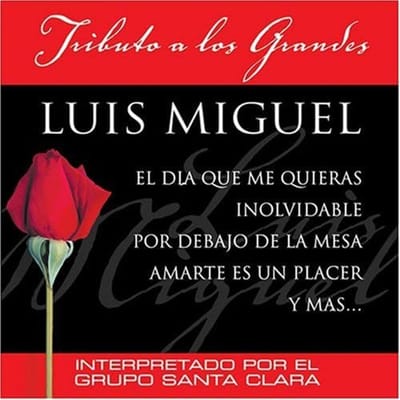 CD VARIOUS - Tributo a Los Grandes Luis Miguel  MEX31822 Japan Latijns Gebruikt red