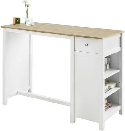 Simpletrade Bartafel - Bar - Lade - 3 schappen - Hout - 120x90x55 cm