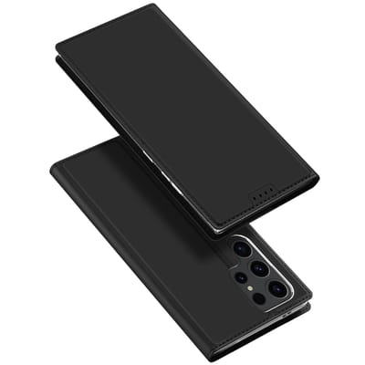 Dux Ducis - Telefoon Hoesje geschikt voor de Samsung Galaxy S24 Ultra - Skin Pro Book Case - Zwart