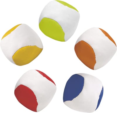 Professionele Jongleerballen Set 5 stuks Hoge Kwaliteit - Jongleer Ballen Set - Juggling balls - Circusballen - 5 x Jongleer Bal