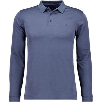 Ragman Polo Soft Knit Modern Fit Easy Care Azure / male