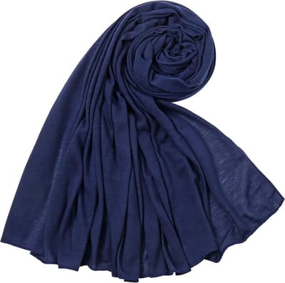 Bovista Hoofddoek - Hijab - Dames - Abaya - Sjaal - Islamitische Kleding - Moslim Kleding - Alhamdulillah - Marineblauw