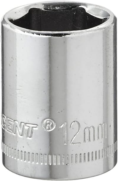 1/4" Dopsleutel Metrische 12mm 6-Kant Voor Schroeven en Moeren