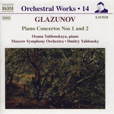 Oxana Yablonskaya - Piano Concertos Nos. 1 & 2 (CD)