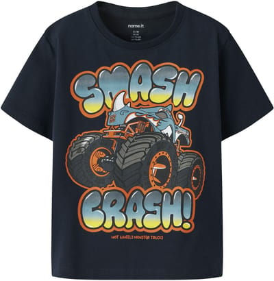 NAME IT - NMMMORE HOTWHEELS SS NREG TOP BOX SKY - Jongens - T-shirts