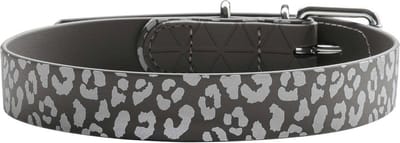 Hunter Halsband Convenience Reflect Grijs&Reflectie - Hondenhalsband - 60 cm