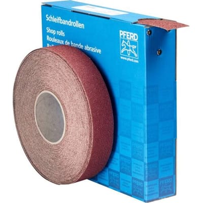 PFERD TOOLS 45016404 Schuurpapierrol Korrelgrootte (num) 40 (l x b) 25 m x 38 mm 25 m