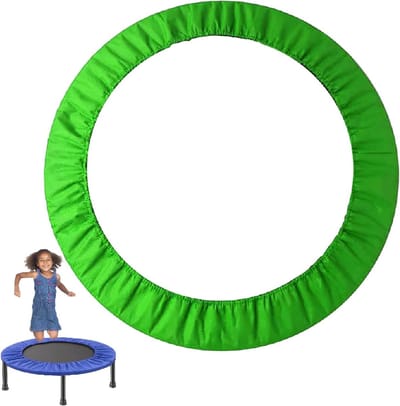 Trampoline Veiligheidspad - Trampolinehoes Randbescherming - Trampoline Gebruik - Waterproof Anti UV - 127 cm - Groen