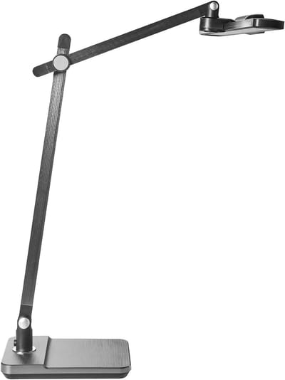 SERPENS - Bureaulamp LED - Grijs - Synthetisch materiaal