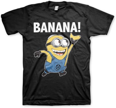 Minions Banana Big Tall T-shirt UV-1-DMF006-H86-8
