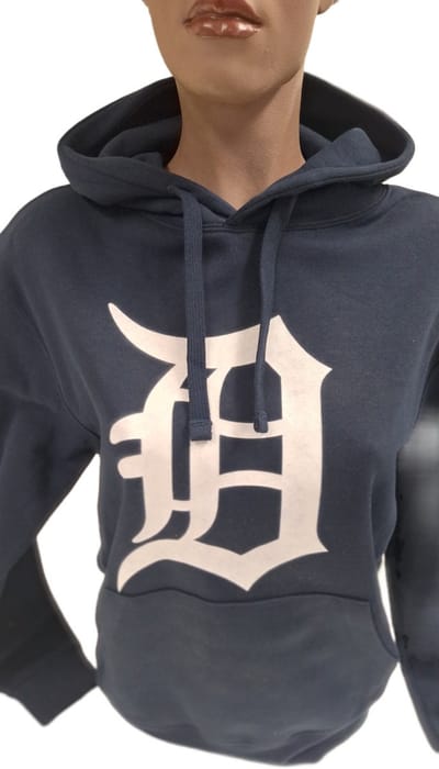 DETROIT TIGERS- HOODY -NAVY M