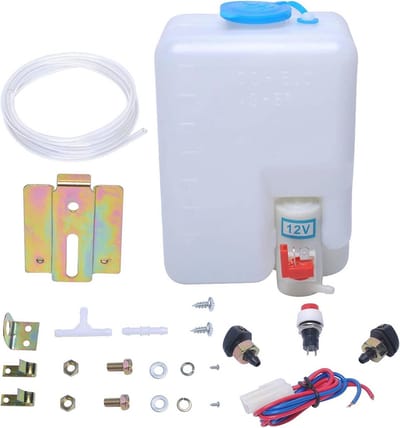 Universele 12 V Ruitensproeierset voor Auto en Boot - Reinigingsgereedschap