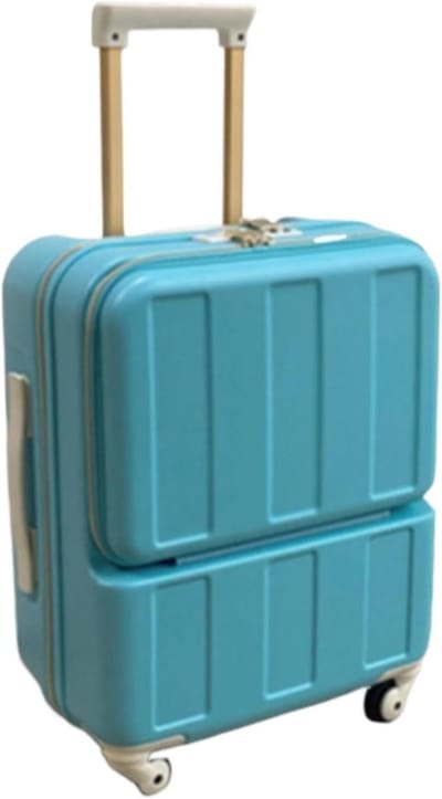 Reiskoffer Trolley - Lichtgewicht Koffer - Zakenreis Reizen - Krasbestendig Hardshell - 20 inch - Multicolor