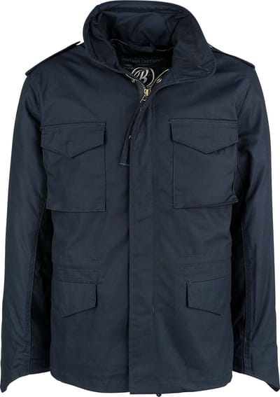 Brandit M65 Winterjas navy M Polyester - Basics