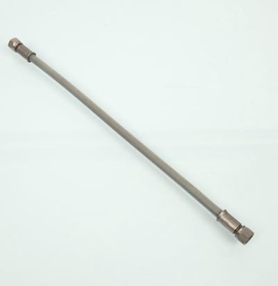 Durite de frein aviation FE Longueur 275mm sans raccord banjo pour moto Neuf