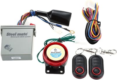 Scooter Alarm Systeem - Motor Alarm Anti-diefstal - Voertuig Beveiligen - Waterdicht Ontwerp - 125 Decibel - Zwart