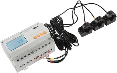 Zonne-energiemeter - Vermogensanalysator - Energieverbruik Meten - Bidirectioneel Driefasig - 127x88x70 mm