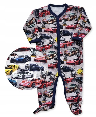 Dartomik - Kinder Pyjama - 100% Katoen - 86 - Met Voetjes
