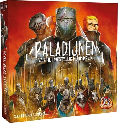 White Goblin Games - Paladijnen van het Westelijk Koninkrijk - expertspel - 1 tot 4 spelers - 90 minuten - Vanaf 12 jaar