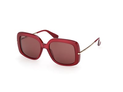 Maxmara MM0195 Shiny bordeaux 55/18/135 WOMAN Zonnebrillen